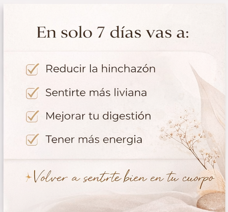 Modo Glow: Vientre Plano en 7 Días